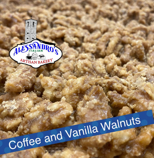 Coffee and Vanilla Walnuts